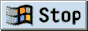The Windows Start button but it says Stop insteal
